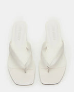 TRACIE WHITE LEATHER