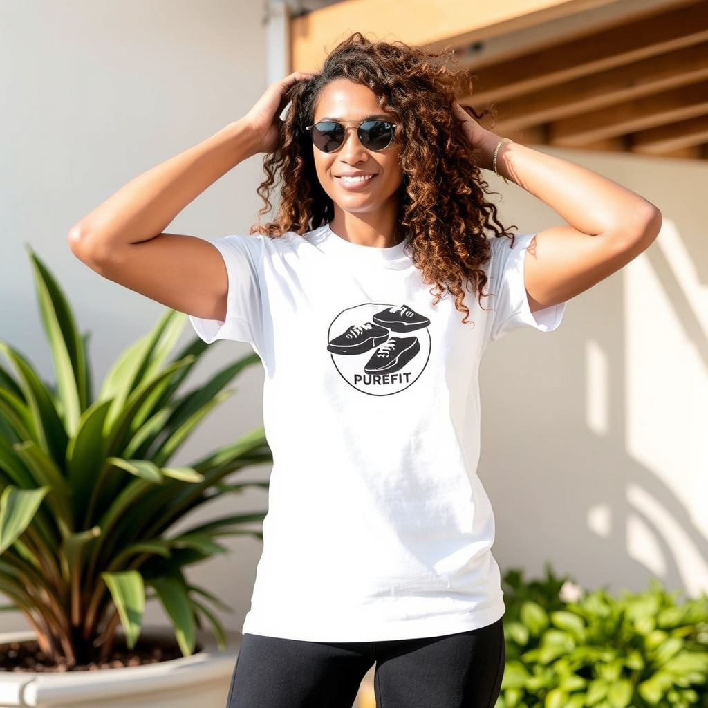 PureFit Tee – Clean Design, Bold Style